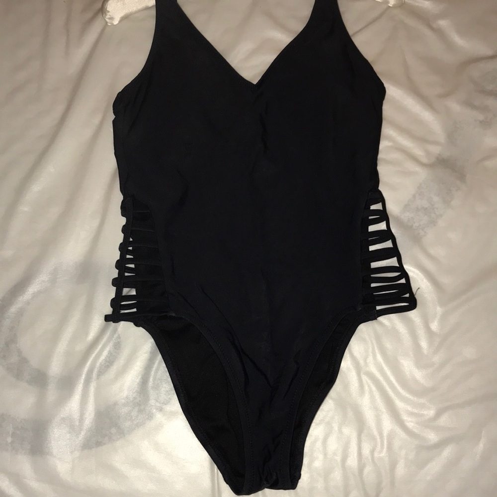 Black bathing suit